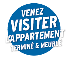 Venez visiter l'appartement terminé & meublé